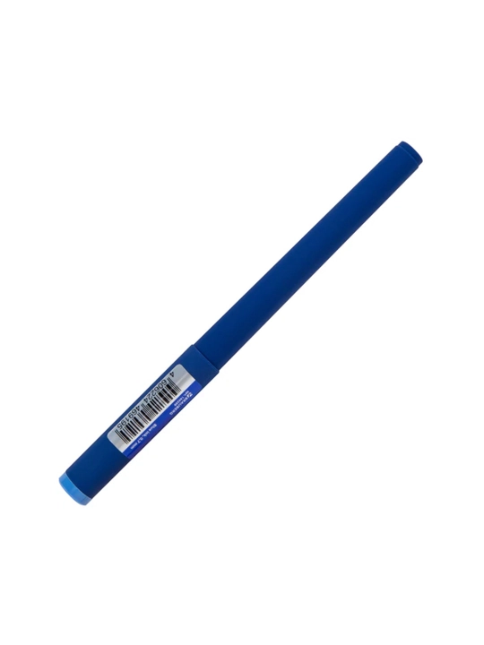 BRAUBERG "VIVID PASTEL" grifli sharikli ruchka, KO‘K, SOFT TOUCH qoplamali, 144399