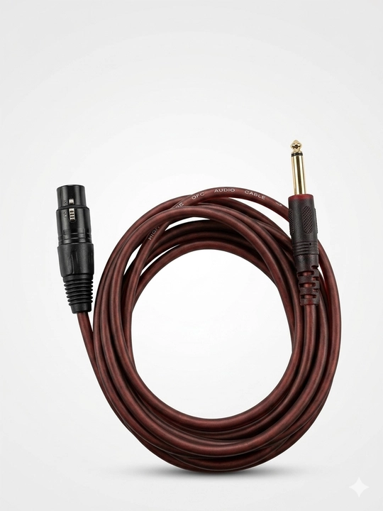 Mikrofon Kabeli Canon XLR → 6.35mm Jack Uzunlik: 3m / 5m / 10m - 