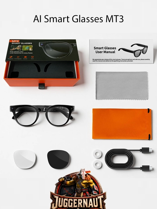 MT3 Smart Glasses - умные очки, оснащенные камерой Bluetooth - 