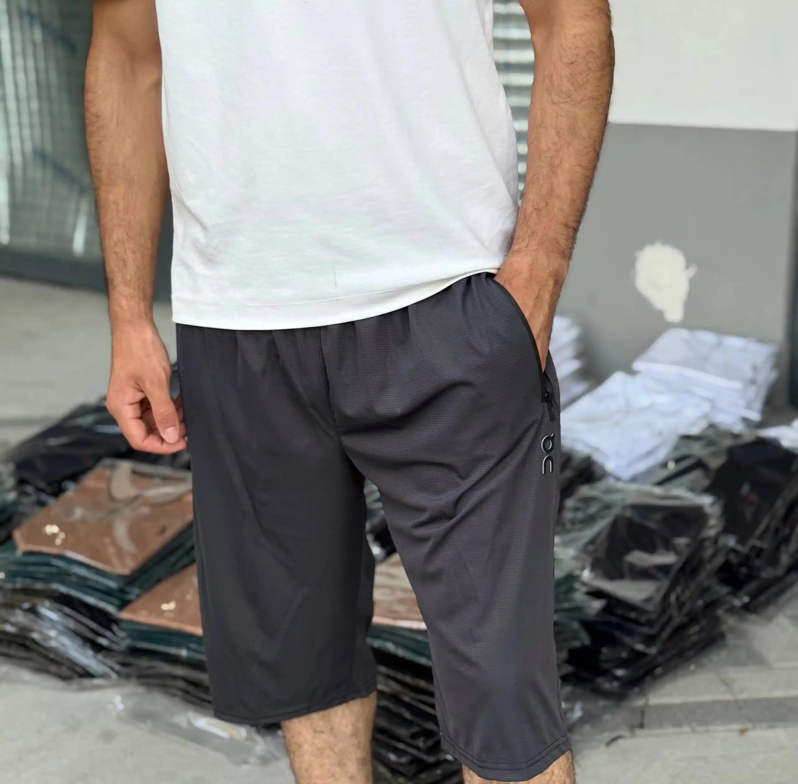 Erkaklar uchun shortiklar, cho`ntakli erkaklar sport shortiklari