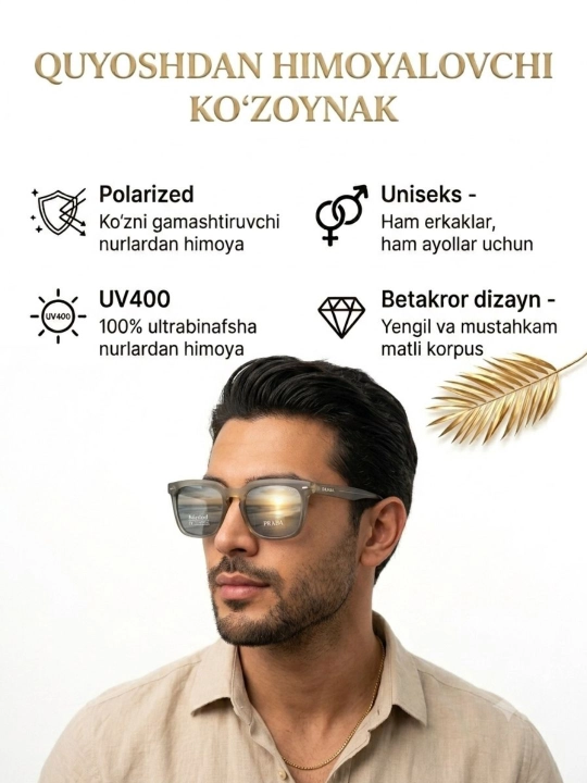 Erkaklar ko‘zoynagi, ayollar prada ko‘zoynagi