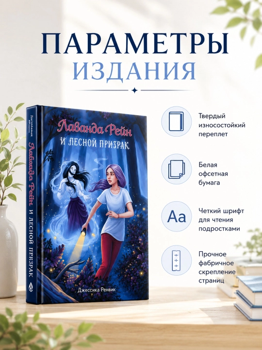 Лаванда Рейн и лесной призрак Джессика Ренвик
