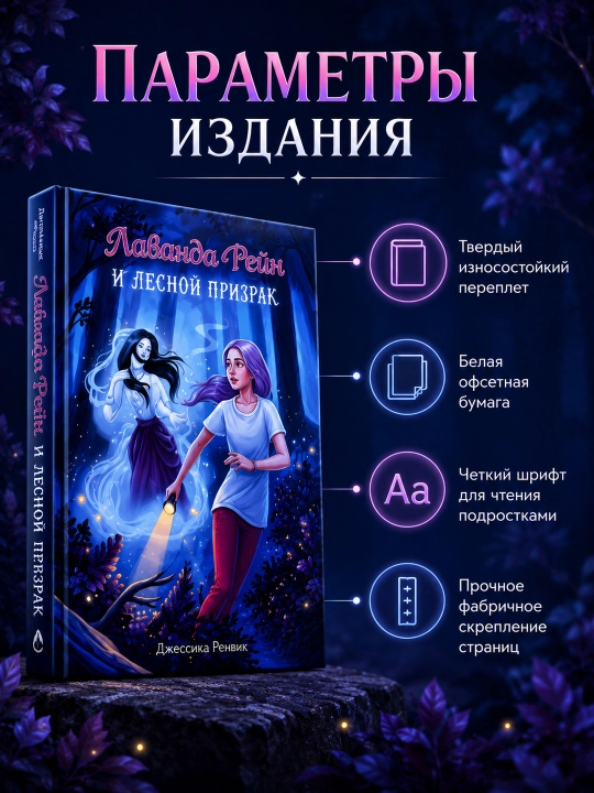 Лаванда Рейн и лесной призрак Джессика Ренвик
