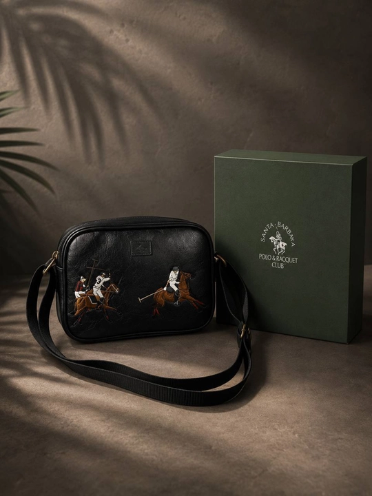 Мужская сумка через плечо премиум-класса POLO Santa Barbara