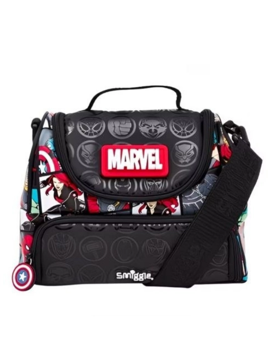 Smiggle maktab lunchbox sumkasi, 2 bo‘limli, sayr va sayohatlar uchun, 6-14 yoshgacha