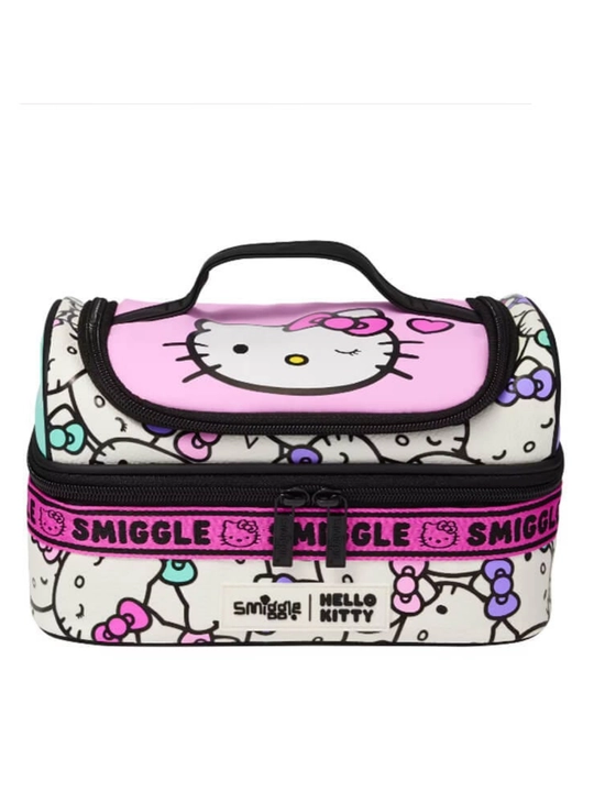 Smiggle maktab lunchbox sumkasi, 2 bo‘limli, sayr va sayohatlar uchun, 6-14 yoshgacha