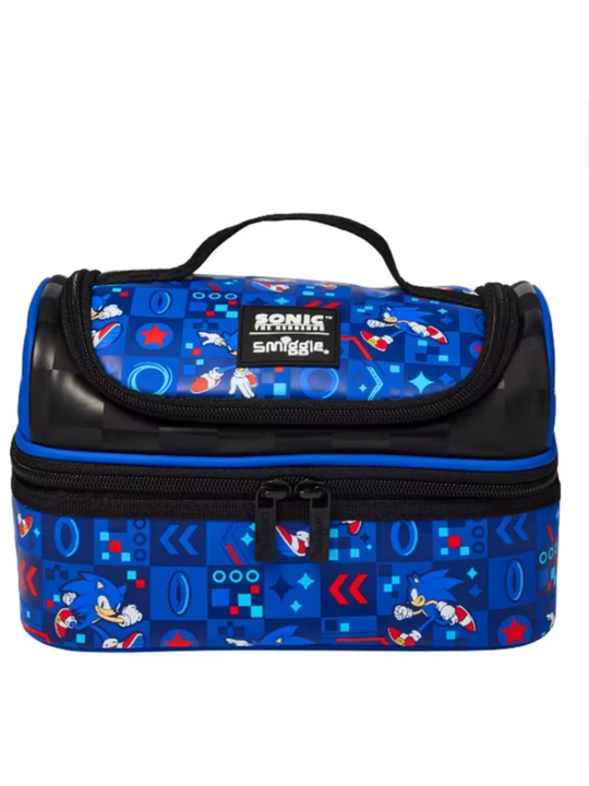 Smiggle maktab lunchbox sumkasi, 2 bo‘limli, sayr va sayohatlar uchun, 6-14 yoshgacha