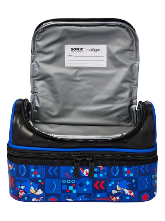 Smiggle maktab lunchbox sumkasi, 2 bo‘limli, sayr va sayohatlar uchun, 6-14 yoshgacha
