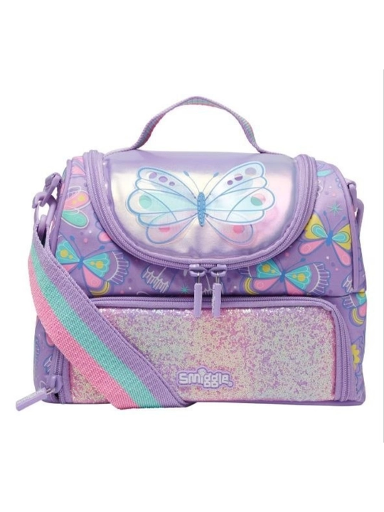 Smiggle maktab lunchbox sumkasi, 2 bo‘limli, sayr va sayohatlar uchun, 6-14 yoshgacha