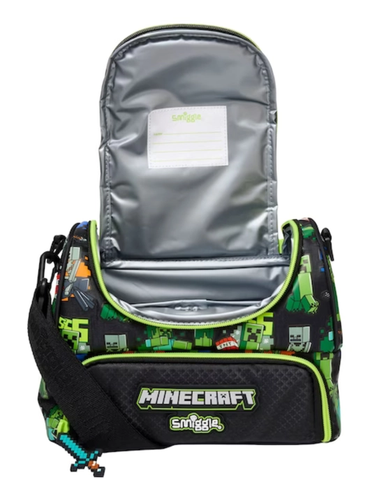 Smiggle maktab lunchbox sumkasi, 2 bo‘limli, sayr va sayohatlar uchun, 6-14 yoshgacha