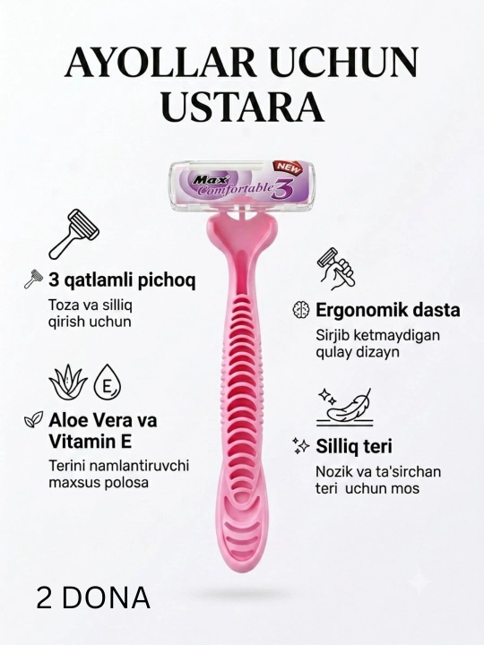 Ayollar uchun britva - 