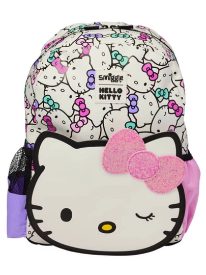 Школьный и детский рюкзак Smiggle для прогулок и походов, для детей от 3-14 лет — TRENDYB-SMIGGLE1-ПУДР