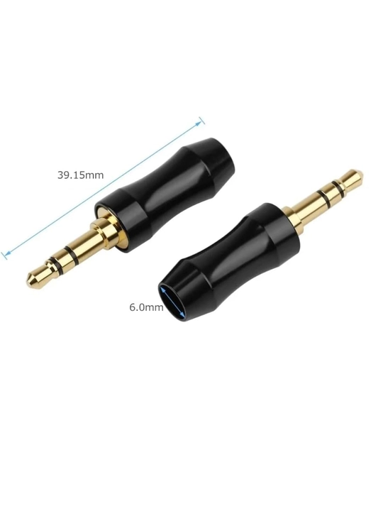 3.5 mm mini jack audio shtekerlar, TRS/TRRS, burchakli va to‘g‘ri variantlar, payka uchun