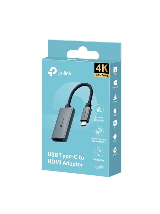 TP-Link UA520C USB Type-C HDMI адаптер 4K 60Hz переходник USB-C на HDMI
