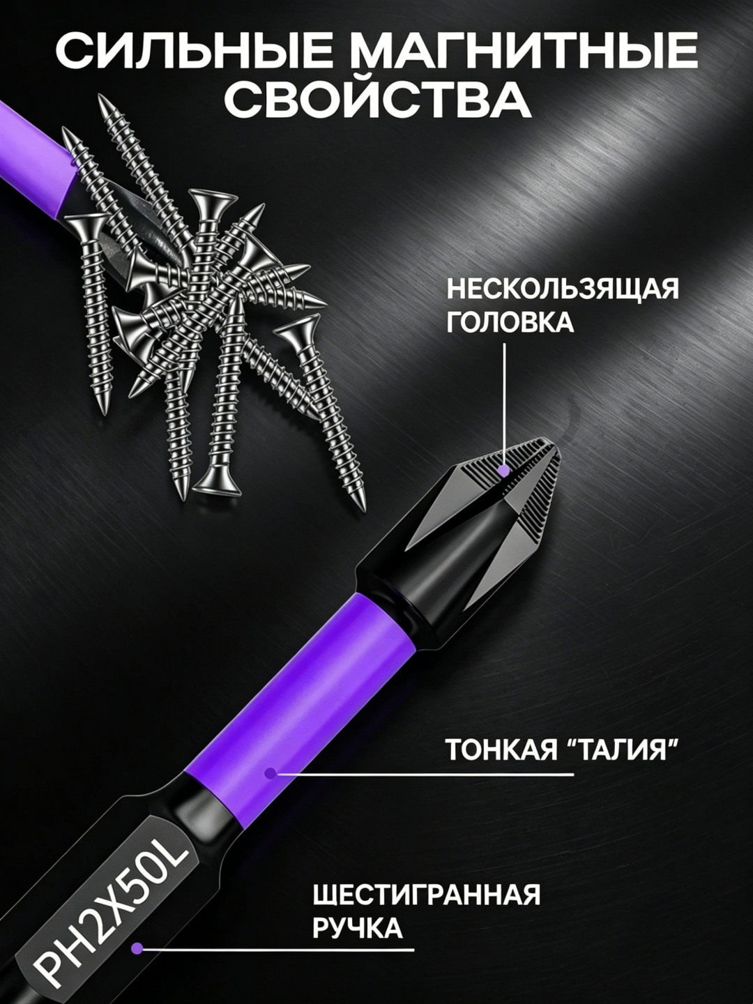 Magnit tornavida uchlari