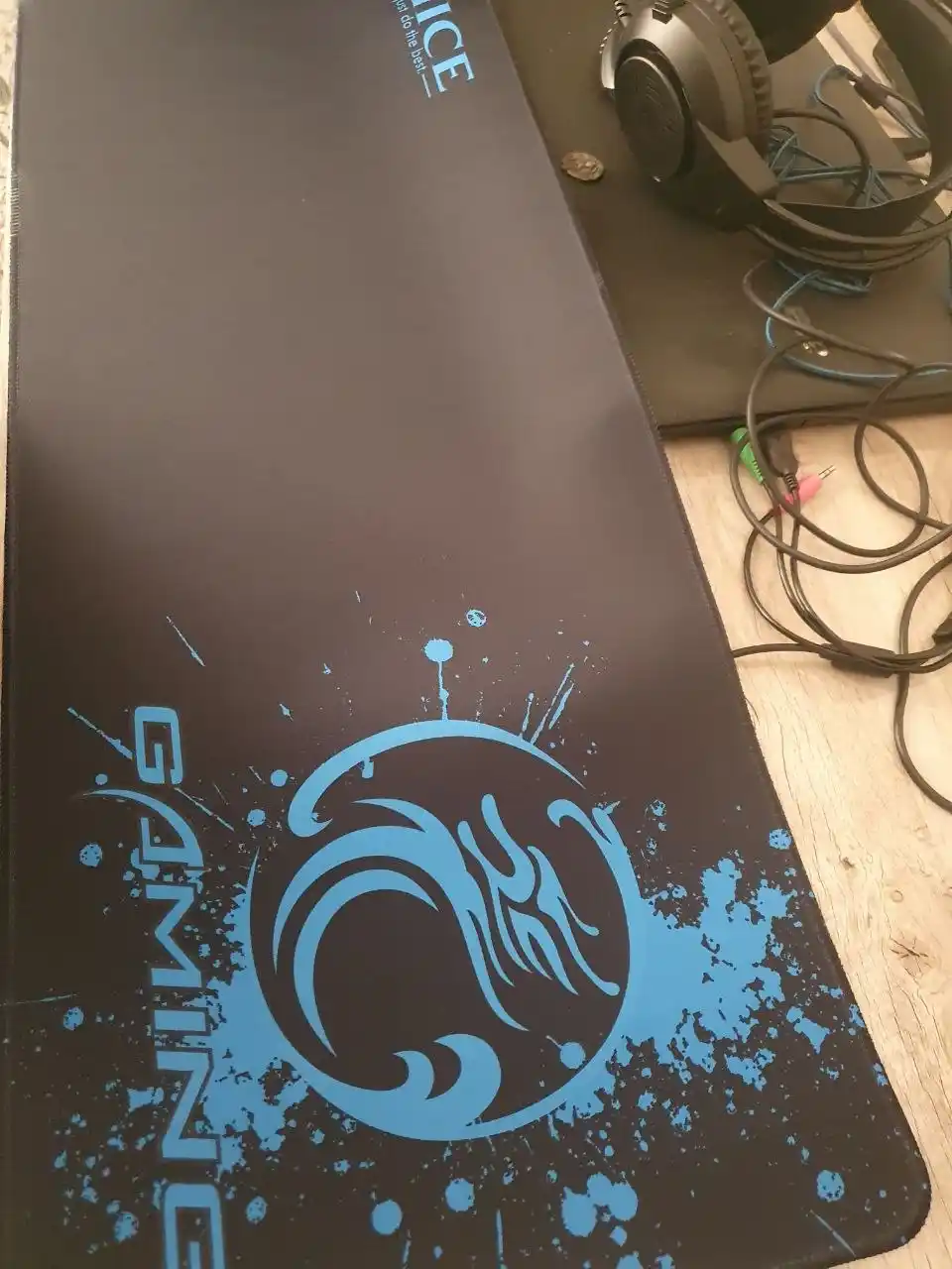 Игровой компьютерный коврик для мыши и клавиатуры, iMICE XXL 80x30 см с RGB-подсветкой