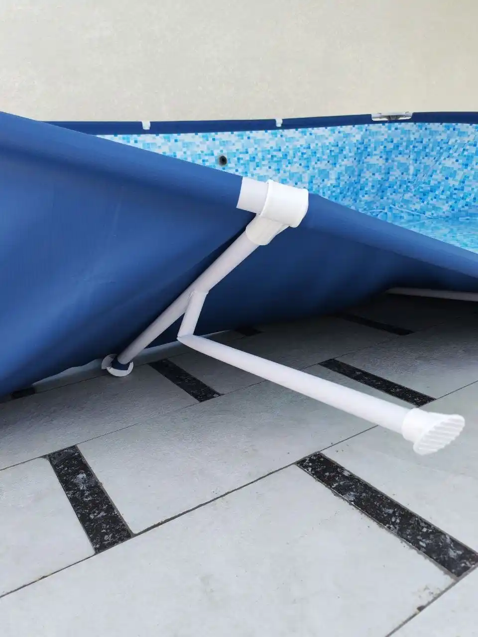 Bestway to'rtburchak ramkali hovuz, turli o'lchamlarda