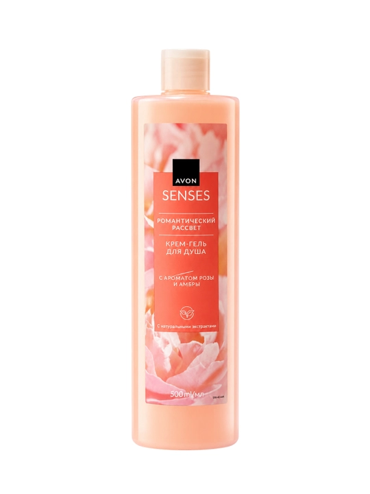 Dush geli Avon “Romantik tong”, 500 ml