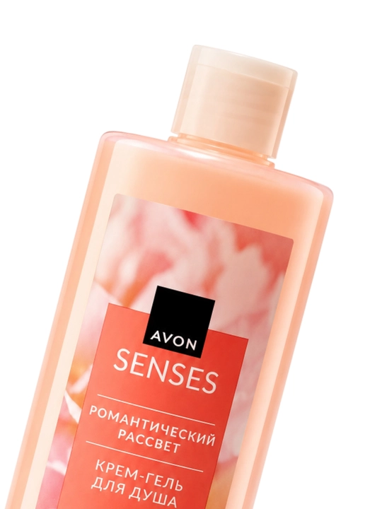 Dush geli Avon “Romantik tong”, 500 ml