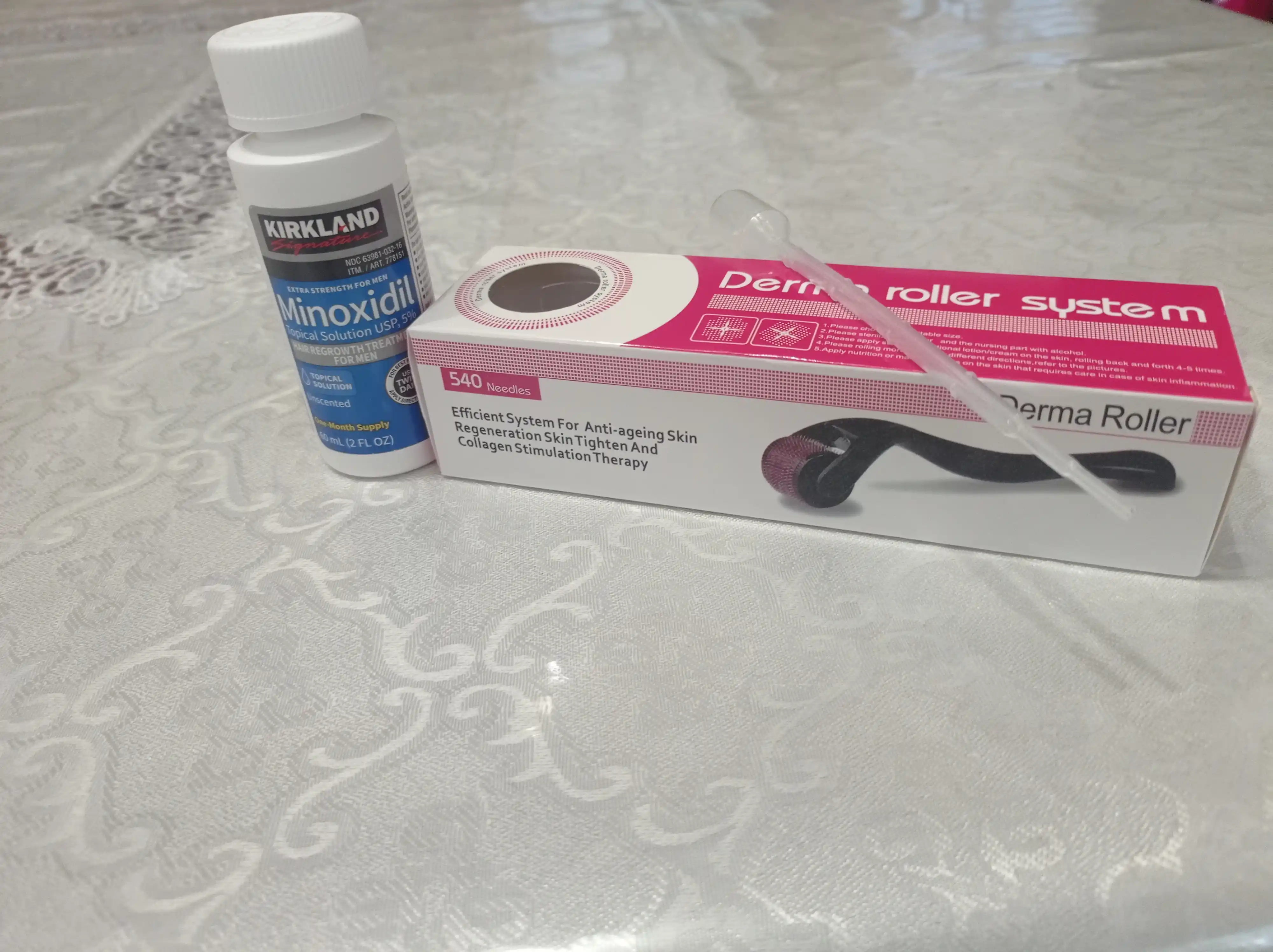 Soch va soqol o'stirish uchun minoksidil Kirkland Minoxidil 5%, 60 ml