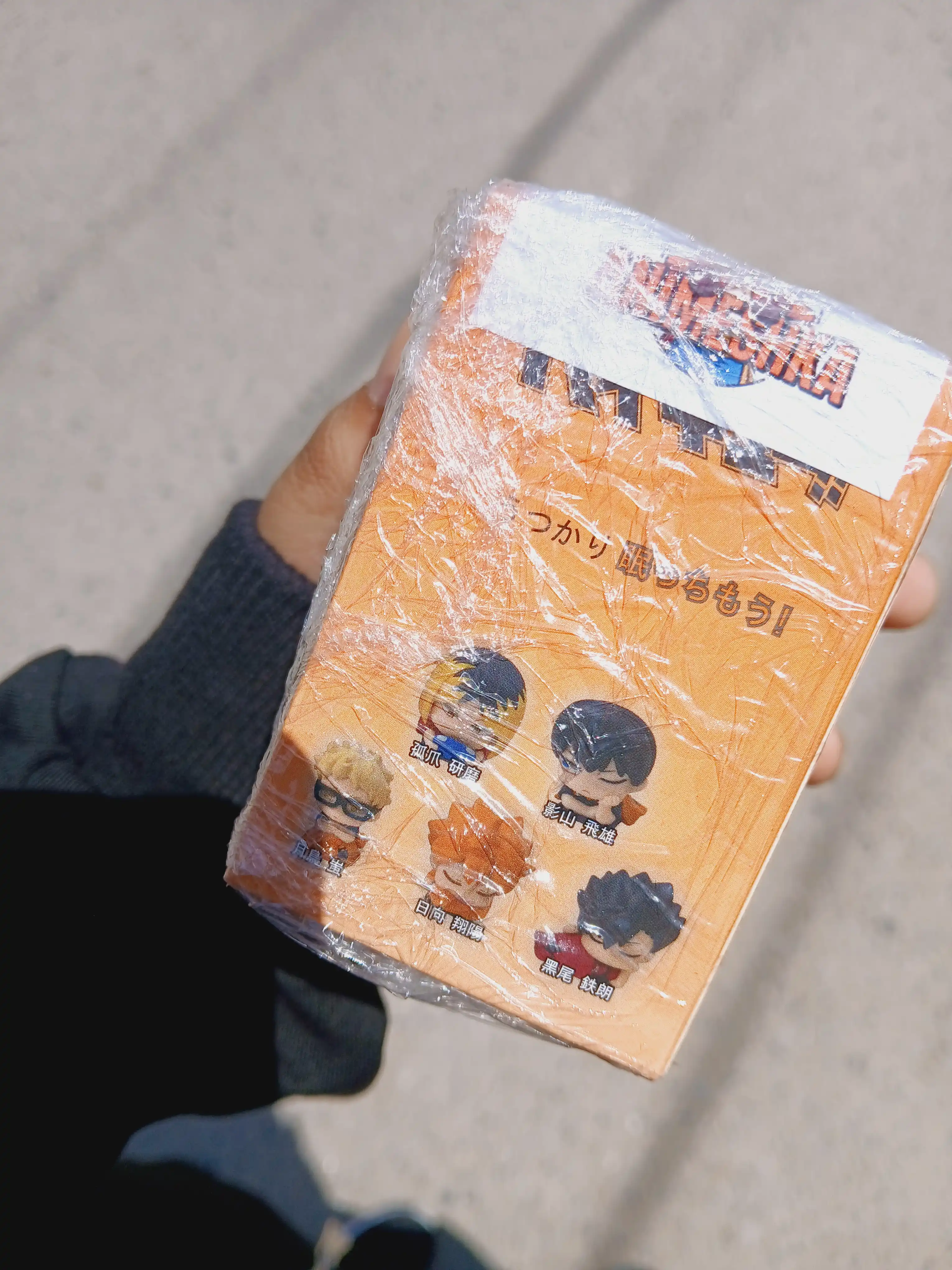 Сюрприз бокс (blind box) аниме Волейбол (Haikyuu) случайная фигурка