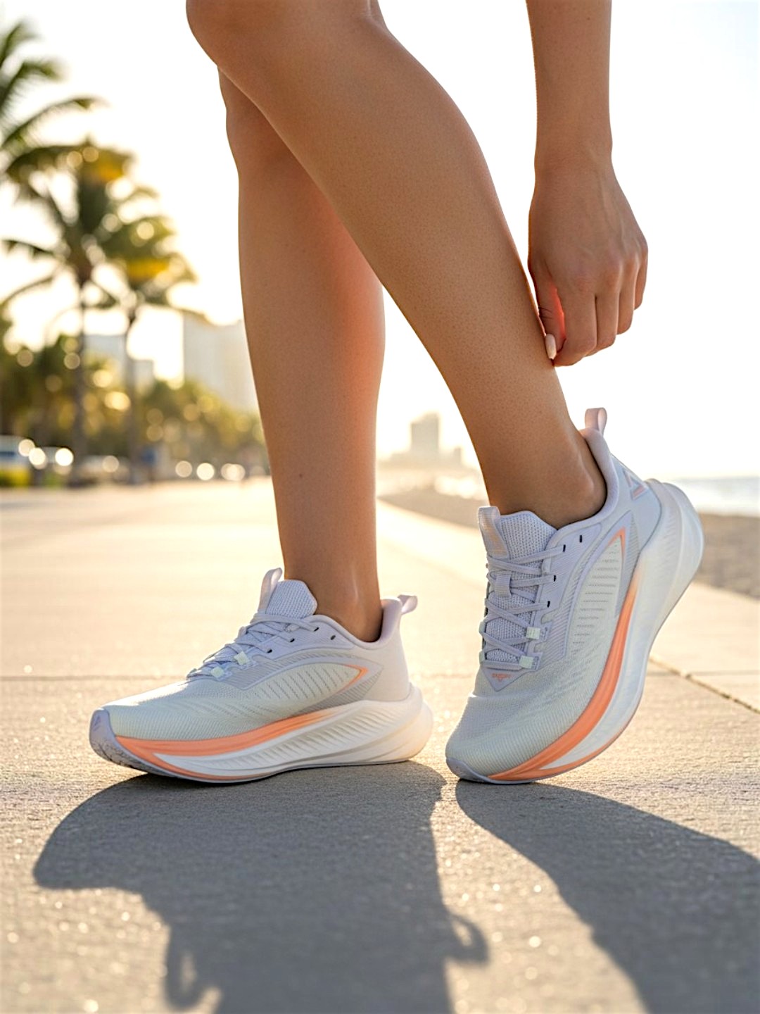 PEAK SPORT ayollar krossovkasi, Running, yengil - 