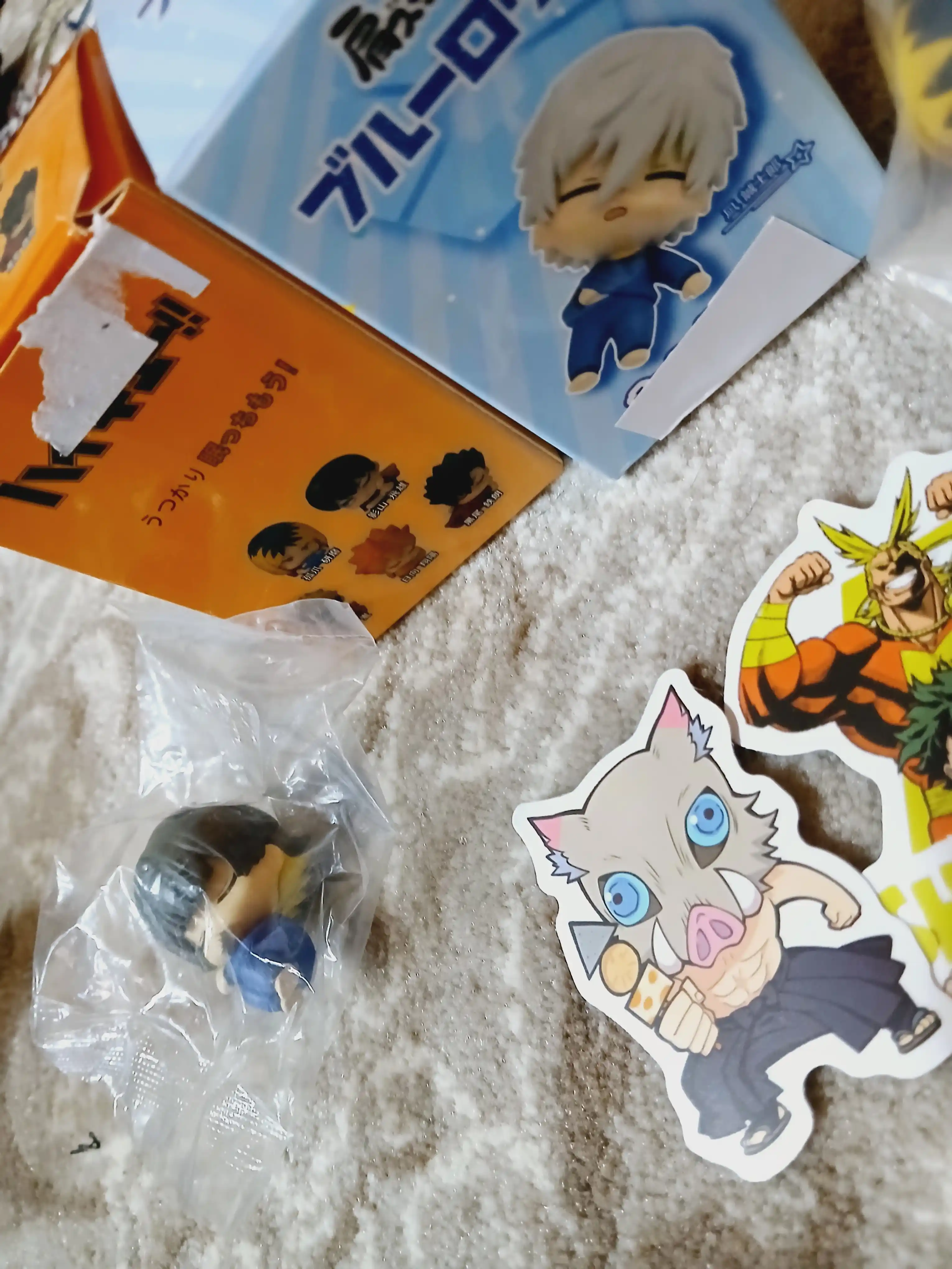 Сюрприз бокс (blind box) аниме Синяя тюрьма (Blue lock) случайная фигурка
