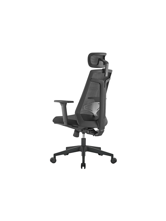 Игровое кресло Brateck CH05-40 Black, эргономичное, компьютерный стул из дышащей сетки