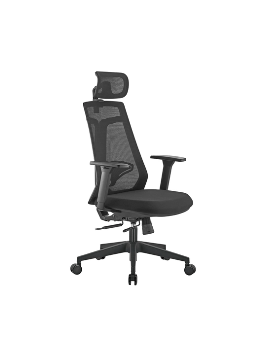 Игровое кресло Brateck CH05-40 Black, эргономичное, компьютерный стул из дышащей сетки
