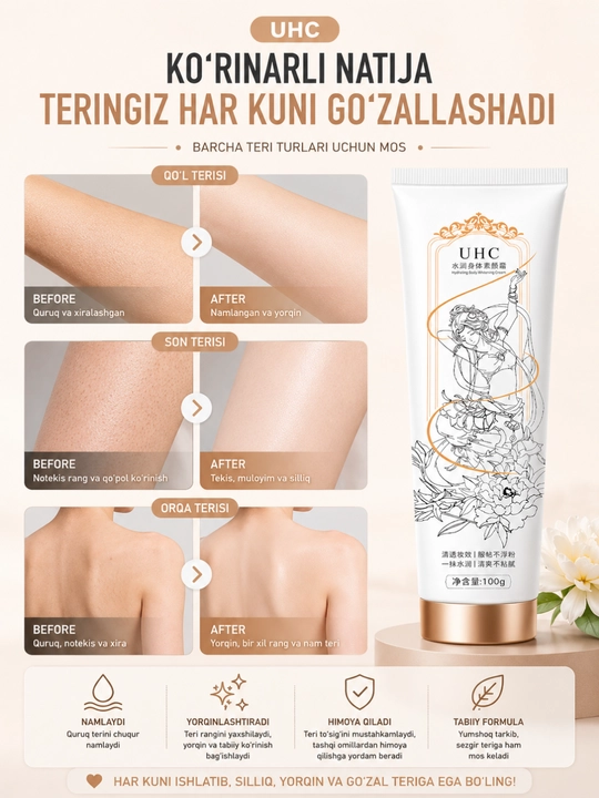 UHC Namlovchi Body Tone kremi (100 g)