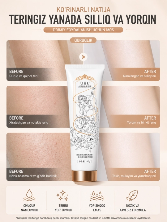 UHC Namlovchi Body Tone kremi (100 g)