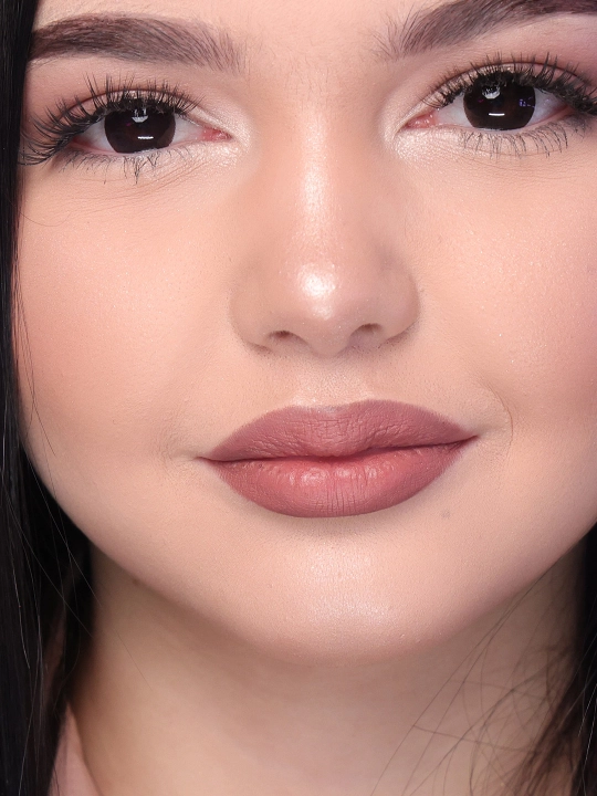SMOKY CHOCO Rangli kontakt linzalar, shokolad rangli, BC 8.6, DIA 14.0, 12 oylik