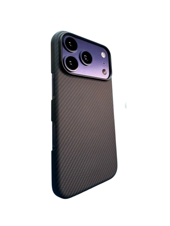 Тонкий карбоновый чехол-бампер для iPhone 17 Pro / Pro Max / Air