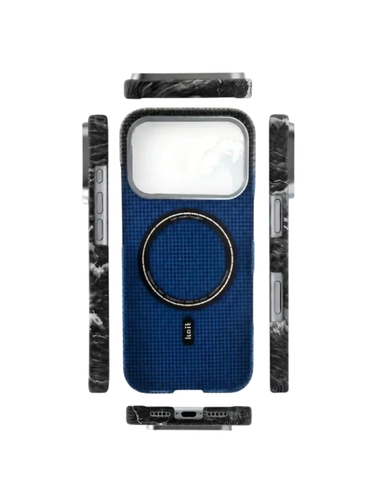 IPhone modellari uchun premium karbon g‘ilof, 13, 14, 15, 16, 17 Pro, Pro Max