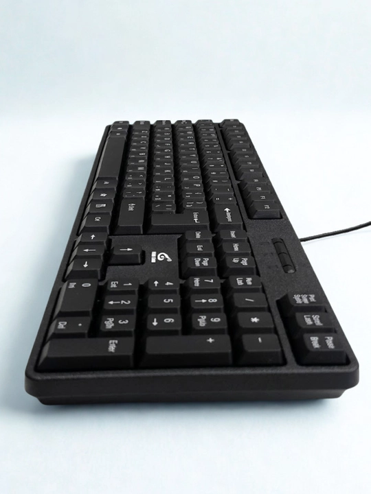 Kompyuter va noutbuk, kundalik ish va ofis uchun simli shovqinsiz klaviatura
