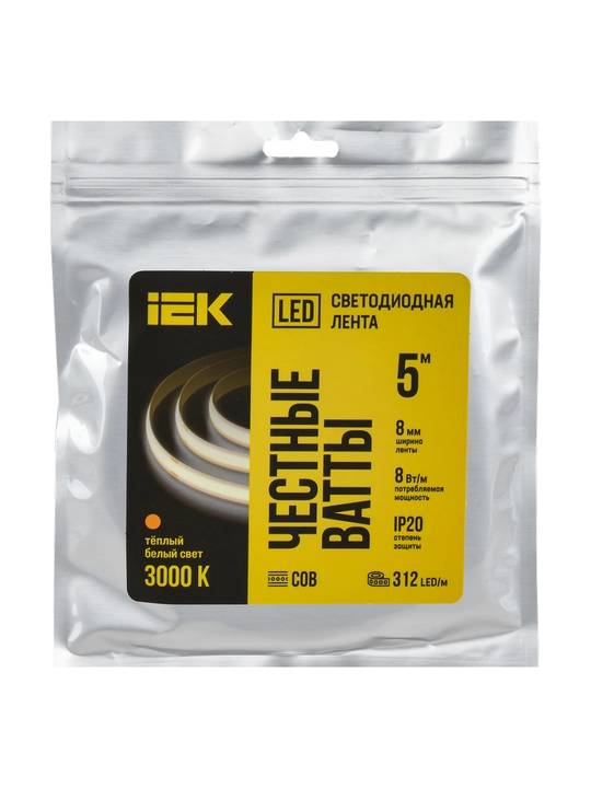 LED lenta COB 312 LED-5m 24V IEK