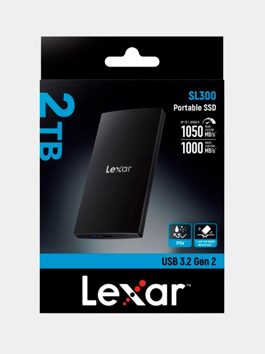SSD Lexar SL300 2TB 1050MB/s read, 1000MB/s write - 