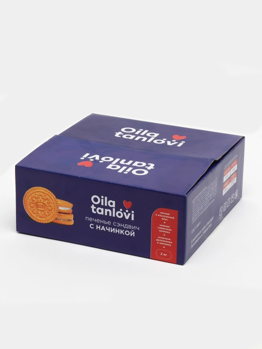 Oila Tanlovi to'ldirmali pechenye sendvich, 2 kg