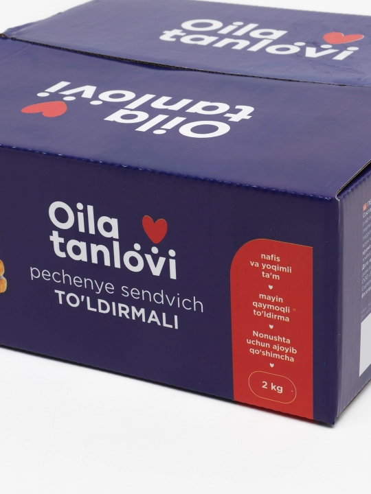 Oila Tanlovi to'ldirmali pechenye sendvich, 2 kg