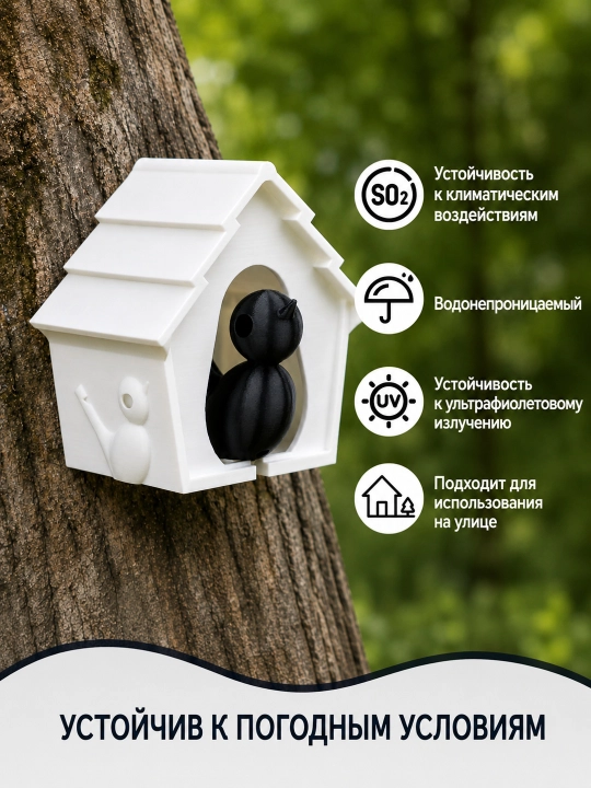 Филамент ERYONE пластик ASA нить, 1,75 мм, для 3D-принтера, 1 кг