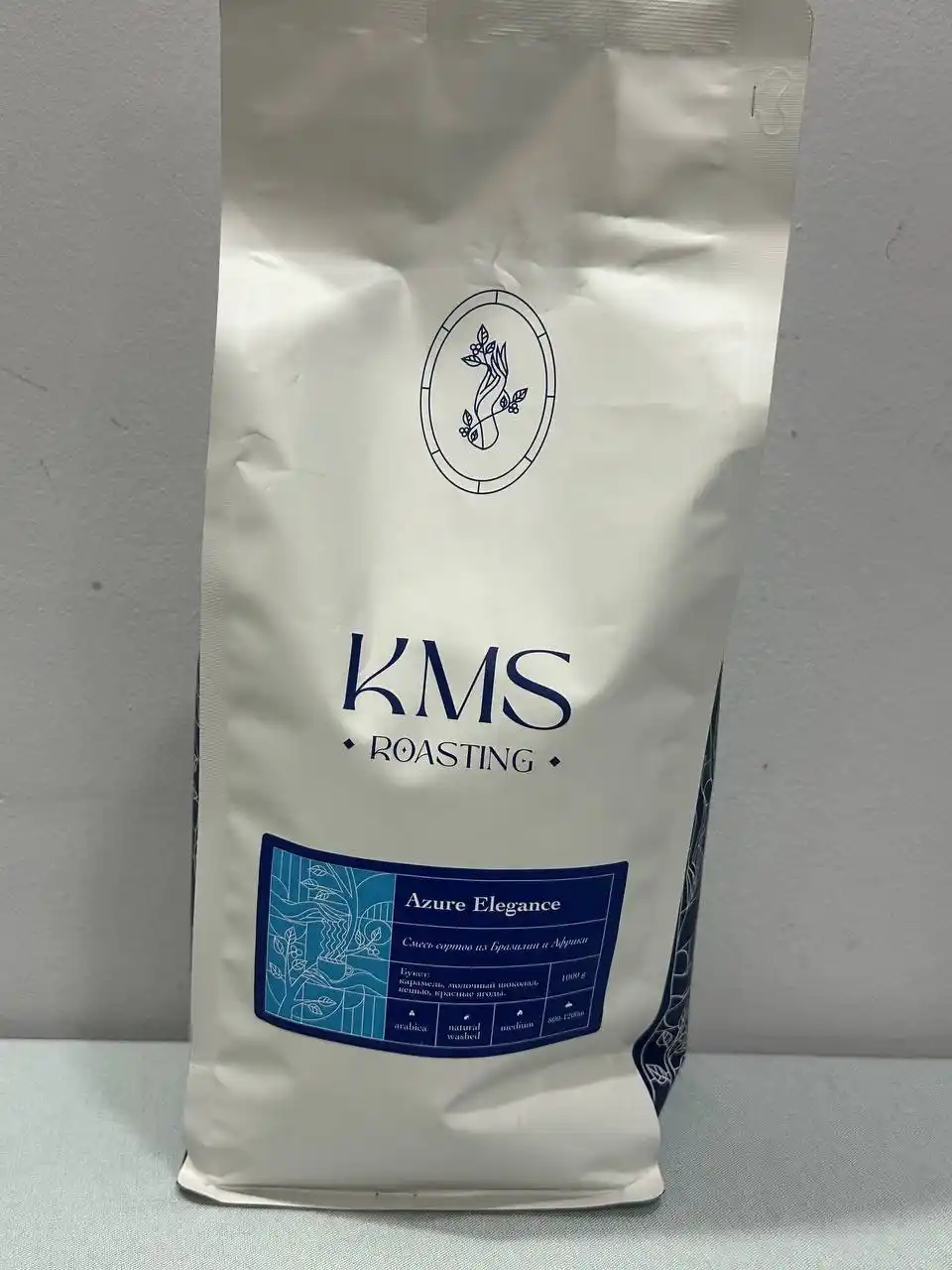 Кофе зерновой KMS Azure Elegance, 1 кг