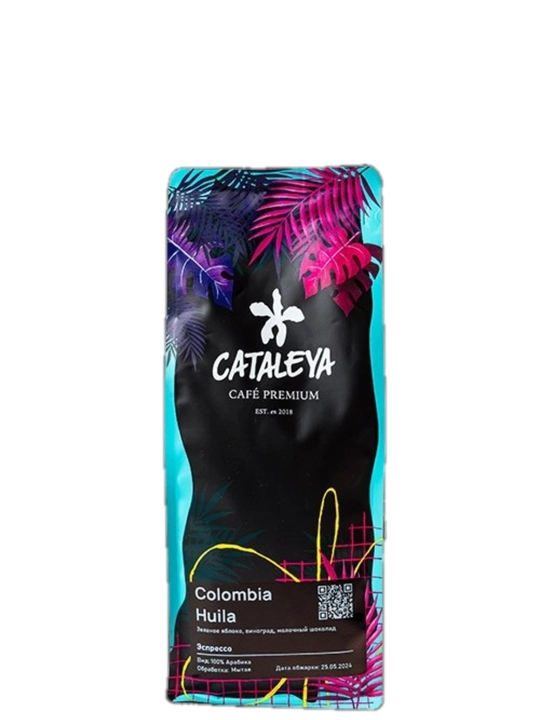 Кофе зерновой Cataleya Colombia Huila, 100% арабика