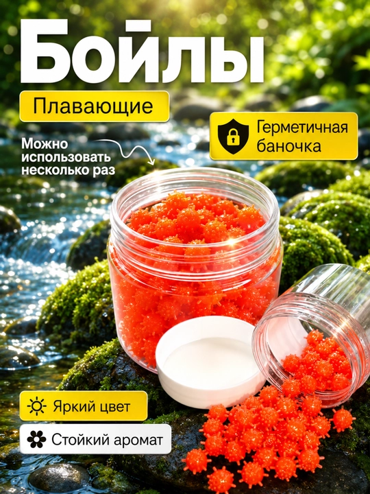 Бойлы силиконовые с натуральными вкусами от компании ULTIMA