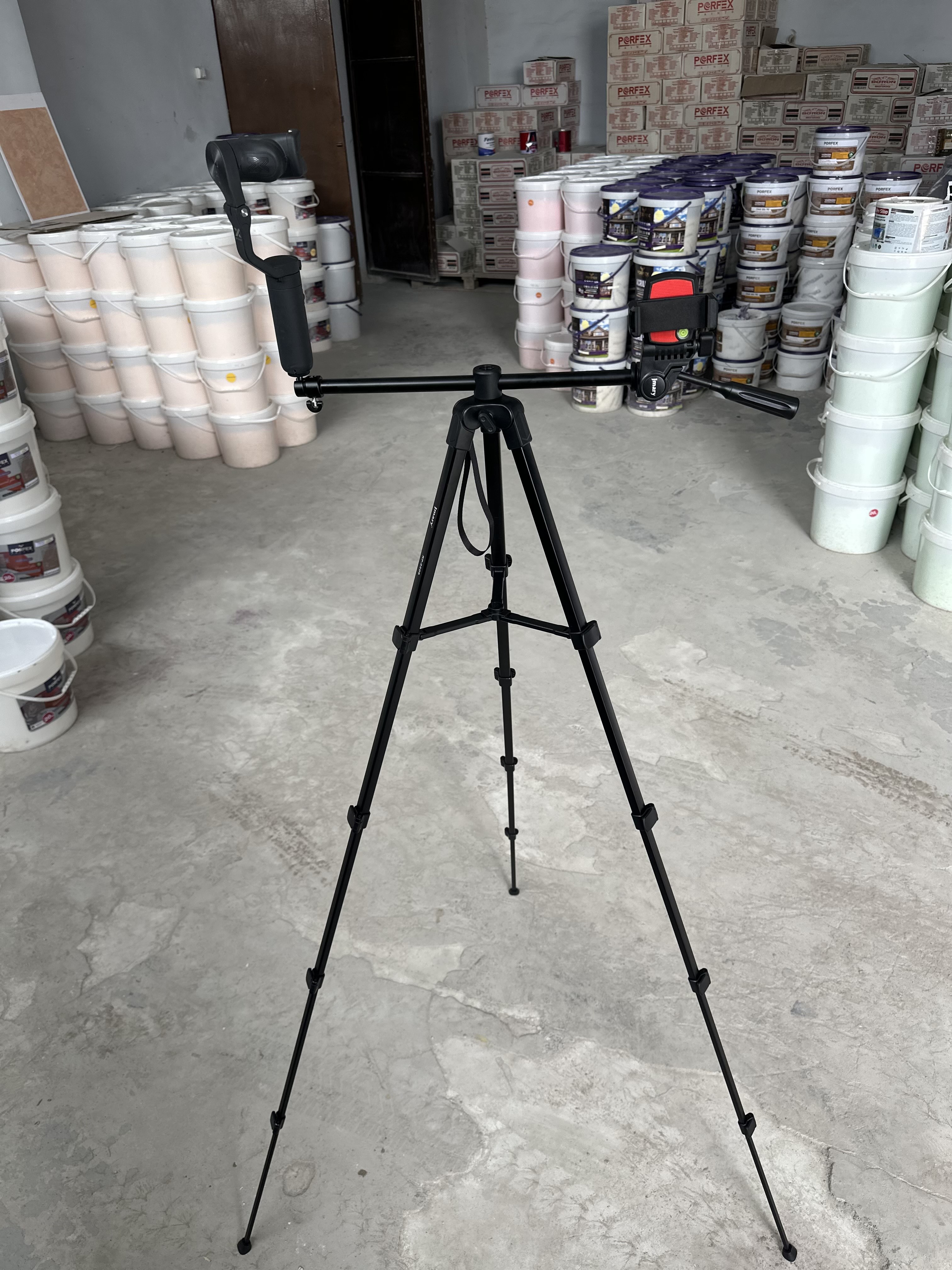 Штатив Jmary kp 2209 с держателем для телефона и фотоаппарата