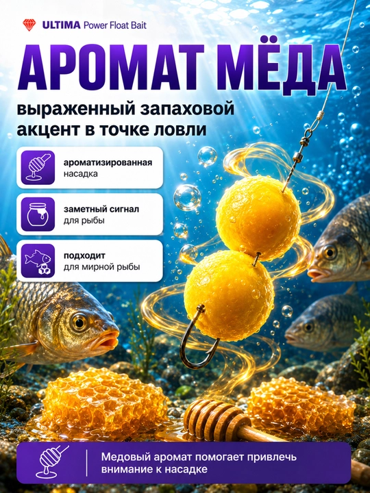 Бойлы силиконовые с натуральными вкусами от компании ULTIMA