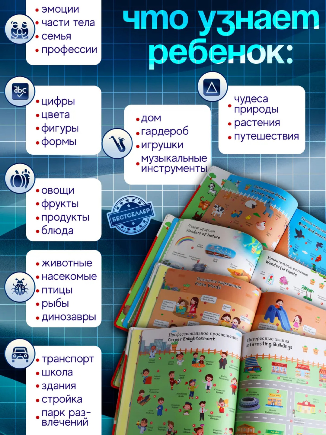 Набор Usborne Картонные Книжки  very first Words Мои самые первые слова