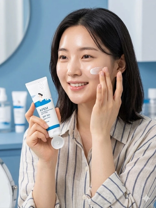Солнцезащитный увлажнений Round Lab Birch Juice Moisturizing Sunscreen, SPF 50+ / PA++++, 50 мл - 