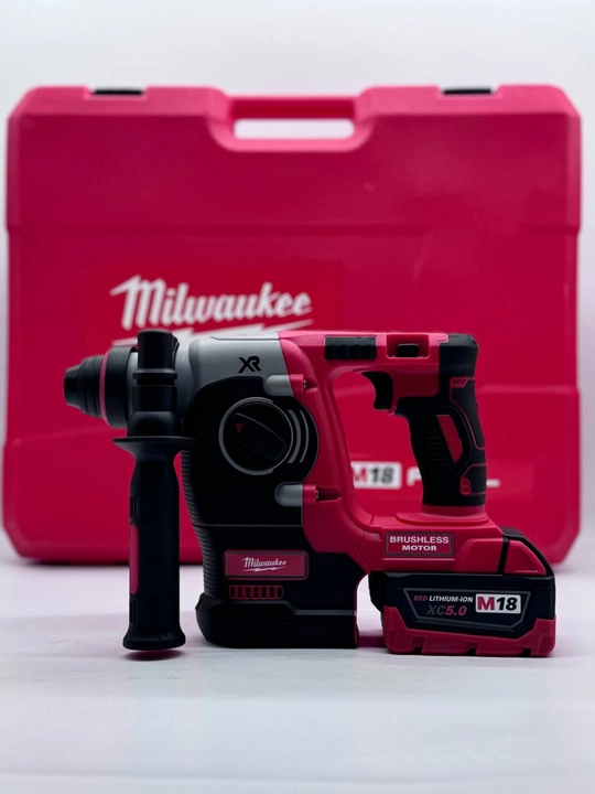 Набор инструментов milwaukee 4 в 1: шуруповерт, перфоратор, болгарка, гайковерт