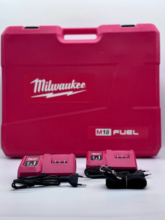 Набор инструментов milwaukee 4 в 1: шуруповерт, перфоратор, болгарка, гайковерт