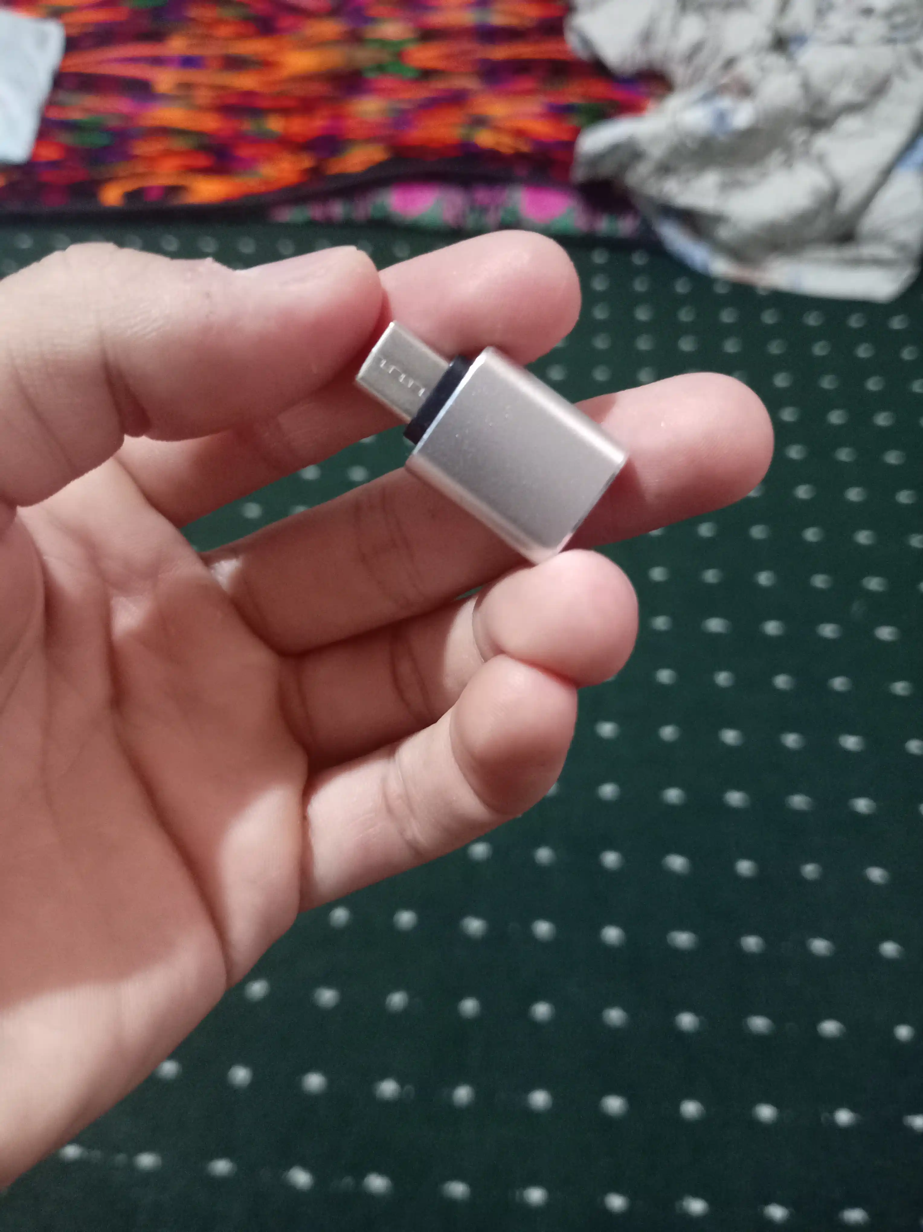 Type-C → USB 3.0 Adapter OTG, Tezkor Ma’lumot Uzatish, Zaryadlash, Alyuminiy Korpus